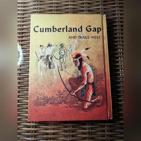 1961 Cumberland Gap And Trails West By Edith McCall HardCover. Children's Press - Picture 8 of 8
